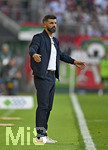 30.08.2026, Fussball Bundesliga 2026/2027, 1.Spieltag, FC Augsburg - FC Schalke 04, in der WWK-Arena Augsburg, Trainer Miron Muslic (FC Schalke 04),


