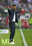 30.08.2026, Fussball Bundesliga 2026/2027, 1.Spieltag, FC Augsburg - FC Schalke 04, in der WWK-Arena Augsburg, Trainer Miron Muslic (FC Schalke 04),


