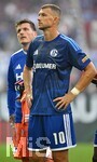 30.08.2026, Fussball Bundesliga 2026/2027, 1.Spieltag, FC Augsburg - FC Schalke 04, in der WWK-Arena Augsburg, Edin Dzeko (Schalke 04) nach dem Spiel frustriert 


