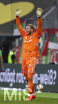 30.08.2026, Fussball Bundesliga 2026/2027, 1.Spieltag, FC Augsburg - FC Schalke 04, in der WWK-Arena Augsburg, Torwart Loris Karius (FC Schalke 04) in Rage.