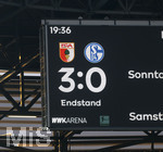 30.08.2026, Fussball Bundesliga 2026/2027, 1.Spieltag, FC Augsburg - FC Schalke 04, in der WWK-Arena Augsburg, Endstand 3:0 für FC Augsburg.