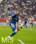 30.08.2026, Fussball Bundesliga 2026/2027, 1.Spieltag, FC Augsburg - FC Schalke 04, in der WWK-Arena Augsburg, Adil Aouchiche (FC Schalke 04) am Ball 
