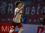 30.08.2026, Fussball Bundesliga 2026/2027, 1.Spieltag, FC Augsburg - FC Schalke 04, in der WWK-Arena Augsburg, Torjubel Rodrigo Ribeiro (FC Augsburg),  