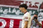 30.08.2026, Fussball Bundesliga 2026/2027, 1.Spieltag, FC Augsburg - FC Schalke 04, in der WWK-Arena Augsburg, Torjubel Rodrigo Ribeiro (FC Augsburg),  