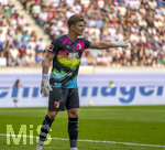 30.08.2026, Fussball Bundesliga 2026/2027, 1.Spieltag, FC Augsburg - FC Schalke 04, in der WWK-Arena Augsburg, Torwart Finn Dahmen (FC Augsburg) 