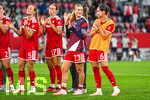 31.08.2026, München, Deutschland. Google Pixel Frauen-Bundesliga: FC Bayern München Frauen gegen 1. FSV Mainz 05 Frauen am FC Bayern Campus. Erstes Heimspiel des FC Bayern München in der Saison 2026/27. Sophie Proost (FC Bayern Frauen)