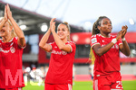 31.08.2026, München, Deutschland. Google Pixel Frauen-Bundesliga: FC Bayern München Frauen gegen 1. FSV Mainz 05 Frauen am FC Bayern Campus. Erstes Heimspiel des FC Bayern München in der Saison 2026/27. Giulia Gwinn (FC Bayern Frauen)