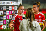 31.08.2026, München, Deutschland. Google Pixel Frauen-Bundesliga: FC Bayern München Frauen gegen 1. FSV Mainz 05 Frauen am FC Bayern Campus. Erstes Heimspiel des FC Bayern München in der Saison 2026/27. Giulia Gwinn (FC Bayern Frauen)