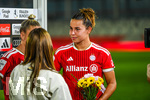 31.08.2026, München, Deutschland. Google Pixel Frauen-Bundesliga: FC Bayern München Frauen gegen 1. FSV Mainz 05 Frauen am FC Bayern Campus. Erstes Heimspiel des FC Bayern München in der Saison 2026/27. Lena Oberdorf (FC Bayern Frauen)