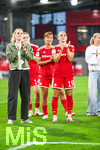 31.08.2026, München, Deutschland. Google Pixel Frauen-Bundesliga: FC Bayern München Frauen gegen 1. FSV Mainz 05 Frauen am FC Bayern Campus. Erstes Heimspiel des FC Bayern München in der Saison 2026/27. Katharina Naschenweng (FC Bayern Frauen)