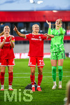 31.08.2026, München, Deutschland. Google Pixel Frauen-Bundesliga: FC Bayern München Frauen gegen 1. FSV Mainz 05 Frauen am FC Bayern Campus. Erstes Heimspiel des FC Bayern München in der Saison 2026/27. Pernille Harder (FC Bayern Frauen)