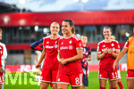 31.08.2026, München, Deutschland. Google Pixel Frauen-Bundesliga: FC Bayern München Frauen gegen 1. FSV Mainz 05 Frauen am FC Bayern Campus. Erstes Heimspiel des FC Bayern München in der Saison 2026/27. Lena Oberdorf (FC Bayern Frauen)