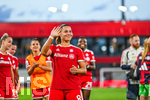 31.08.2026, München, Deutschland. Google Pixel Frauen-Bundesliga: FC Bayern München Frauen gegen 1. FSV Mainz 05 Frauen am FC Bayern Campus. Erstes Heimspiel des FC Bayern München in der Saison 2026/27. Lena Oberdorf (FC Bayern Frauen)