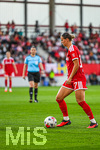 31.08.2026, München, Deutschland. Google Pixel Frauen-Bundesliga: FC Bayern München Frauen gegen 1. FSV Mainz 05 Frauen am FC Bayern Campus. Erstes Heimspiel des FC Bayern München in der Saison 2026/27. Klara Bühl (FC Bayern Frauen)