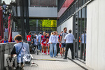 31.08.2026, München, Deutschland. Google Pixel Frauen-Bundesliga: FC Bayern München Frauen gegen 1. FSV Mainz 05 Frauen am FC Bayern Campus. Erstes Heimspiel des FC Bayern München in der Saison 2026/27. FC Bayern Frauen laufen in die Umkleide