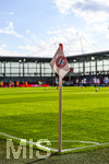 31.08.2026, München, Deutschland. Google Pixel Frauen-Bundesliga: FC Bayern München Frauen gegen 1. FSV Mainz 05 Frauen am FC Bayern Campus. Erstes Heimspiel des FC Bayern München in der Saison 2026/27. Eckfahne