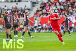 31.08.2026, München, Deutschland. Google Pixel Frauen-Bundesliga: FC Bayern München Frauen gegen 1. FSV Mainz 05 Frauen am FC Bayern Campus. Erstes Heimspiel des FC Bayern München in der Saison 2026/27. Giulia Gwinn (FC Bayern Frauen)