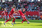 31.08.2026, München, Deutschland. Google Pixel Frauen-Bundesliga: FC Bayern München Frauen gegen 1. FSV Mainz 05 Frauen am FC Bayern Campus. Erstes Heimspiel des FC Bayern München in der Saison 2026/27. Pernille Harder (FC Bayern Frauen)