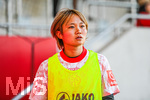 31.08.2026, München, Deutschland. Google Pixel Frauen-Bundesliga: FC Bayern München Frauen gegen 1. FSV Mainz 05 Frauen am FC Bayern Campus. Erstes Heimspiel des FC Bayern München in der Saison 2026/27. Suguri Hashitani (Mainz 05 Frauen)