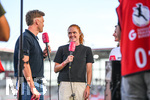 06.09.2026, München, Deutschland. Google Pixel Frauen-Bundesliga: FC Bayern München Frauen gegen SC Freiburg Frauen am FC Bayern Campus. Stine Ballisager (FC Bayern Frauen) im Interview