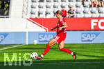 06.09.2026, München, Deutschland. Google Pixel Frauen-Bundesliga: FC Bayern München Frauen gegen SC Freiburg Frauen am FC Bayern Campus. Klara Bühl (FC Bayern Frauen) trifft.