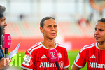 06.09.2026, München, Deutschland. Google Pixel Frauen-Bundesliga: FC Bayern München Frauen gegen SC Freiburg Frauen am FC Bayern Campus. Klara Bühl (FC Bayern Frauen)im Interview