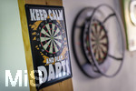 10.09.2026, Dart-Vereinsheim im Allgäu, Dartspielen ist ein Wurf- und Präzisionssport für Alt und Jung.