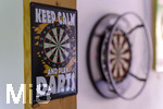 10.09.2026, Dart-Vereinsheim im Allgäu, Dartspielen ist ein Wurf- und Präzisionssport für Alt und Jung.