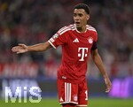 10.09.2026, Fussball UEFA Championsleague 2026/2027: 1.Spieltag,  FC Bayern München - FK Bodo/Glimt, in der Allianz-Arena München, Jamal Musiala (Bayern München) unzufrieden.
  

