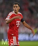 10.09.2026, Fussball UEFA Championsleague 2026/2027: 1.Spieltag,  FC Bayern München - FK Bodo/Glimt, in der Allianz-Arena München, Jamal Musiala (Bayern München) unzufrieden.
  

