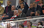 10.09.2026, Fussball UEFA Championsleague 2026/2027: 1.Spieltag,  FC Bayern München - FK Bodo/Glimt, in der Allianz-Arena München, 
  Auf dem Bild : Ehren-Präsident Uli Hoeneß (FC Bayern München, Hoeness) , x, Sportvorstand Max Eberl (Bayern München) und Vorstandsvorsitzender Jan-Christian Dreesen (FC Bayern München), 
Präsident Herbert Hainer (FC Bayern) 

