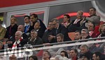 10.09.2026, Fussball UEFA Championsleague 2026/2027: 1.Spieltag,  FC Bayern München - FK Bodo/Glimt, in der Allianz-Arena München, 
  Auf dem Bild : Ehren-Präsident Uli Hoeneß (FC Bayern München, Hoeness) , x, Sportvorstand Max Eberl (Bayern München) und Vorstandsvorsitzender Jan-Christian Dreesen (FC Bayern München), 
Präsident Herbert Hainer (FC Bayern) 

Oberhalb rechts Markus Söder (Deutschland).

