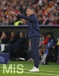 10.09.2026, Fussball UEFA Championsleague 2026/2027: 1.Spieltag,  FC Bayern München - FK Bodo/Glimt, in der Allianz-Arena München, Trainer Kjetil Knutsen (FK Bodo Glimt) gestikuliert.
  

