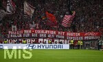 10.09.2026, Fussball UEFA Championsleague 2026/2027: 1.Spieltag,  FC Bayern München - FK Bodo/Glimt, in der Allianz-Arena München, Spruchband der Bayern Fans
  

