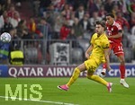 10.09.2026, Fussball UEFA Championsleague 2026/2027: 1.Spieltag,  FC Bayern München - FK Bodo/Glimt, in der Allianz-Arena München, Jamal Musiala (Bayern München) zieht ab und trifft zum 1:0
  

