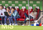 12.09.2026, Fussball Bundesliga 2026/2027, 3.Spieltag, FC Augsburg - Bayer Leverkusen, in der WWK-Arena Augsburg, Trainer Carles Martinez (Bayer Leverkusen) enttäuscht 

