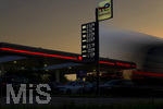 12.09.2026,  Türkheim in Bayern (Unterallgäu), Aktuelle Spritpreisanzeige an einer TOTALENERGIES-Tankstelle an der Autobahn A-96, Der Liter Diesel kostet 2,329 EURO 