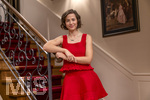 16.09.2026,  ARD-Telenovela STURM DER LIEBE, Fototermin zur 23.Staffel am Film-Set in München, bei Bavaria-Film in Geiselgasteig, in der Studio-Kulisse des fiktiven Hotels Fürstenhof. Die neue Staffel startet am 4.11.2026.  Schauspielerin Pippa Fee Rupperti (Rolle Emilia Jakobi) in den Kulissen der Serie.  