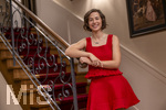 16.09.2026,  ARD-Telenovela STURM DER LIEBE, Fototermin zur 23.Staffel am Film-Set in München, bei Bavaria-Film in Geiselgasteig, in der Studio-Kulisse des fiktiven Hotels Fürstenhof. Die neue Staffel startet am 4.11.2026.  Schauspielerin Pippa Fee Rupperti (Rolle Emilia Jakobi) in den Kulissen der Serie.  