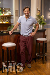 16.09.2026,  ARD-Telenovela STURM DER LIEBE, Fototermin zur 23.Staffel am Film-Set in München, bei Bavaria-Film in Geiselgasteig, in der Studio-Kulisse des fiktiven Hotels Fürstenhof. Die neue Staffel startet am 4.11.2026. Schauspieler Jaime Ferkic (Rolle Massimo Foghetti) in den Kulissen der Serie.