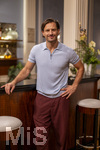 16.09.2026,  ARD-Telenovela STURM DER LIEBE, Fototermin zur 23.Staffel am Film-Set in München, bei Bavaria-Film in Geiselgasteig, in der Studio-Kulisse des fiktiven Hotels Fürstenhof. Die neue Staffel startet am 4.11.2026. Schauspieler Jaime Ferkic (Rolle Massimo Foghetti) in den Kulissen der Serie.
