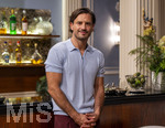 16.09.2026,  ARD-Telenovela STURM DER LIEBE, Fototermin zur 23.Staffel am Film-Set in München, bei Bavaria-Film in Geiselgasteig, in der Studio-Kulisse des fiktiven Hotels Fürstenhof. Die neue Staffel startet am 4.11.2026. Schauspieler Jaime Ferkic (Rolle Massimo Foghetti) in den Kulissen der Serie.  