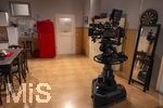 16.09.2026,  ARD-Telenovela STURM DER LIEBE, Fototermin zur 23.Staffel am Film-Set in München, bei Bavaria-Film in Geiselgasteig, in der Studio-Kulisse des fiktiven Hotels Fürstenhof.  Fernsehkameras im Studio