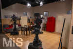 16.09.2026,  ARD-Telenovela STURM DER LIEBE, Fototermin zur 23.Staffel am Film-Set in München, bei Bavaria-Film in Geiselgasteig, in der Studio-Kulisse des fiktiven Hotels Fürstenhof.  Fernsehkameras im Studio