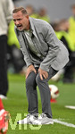 18.09.2026, Fussball Bundesliga 2026/2027, 4.Spieltag, FC Bayern München - 1.FC Union Berlin, in der Allianz-Arena München,   Trainer Mauro Lustrinelli (Union Berlin) nachdenklich.


