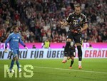 18.09.2026, Fussball Bundesliga 2026/2027, 4.Spieltag, FC Bayern München - 1.FC Union Berlin, in der Allianz-Arena München,   
Harry Kane (FC Bayern München) jubelt,

