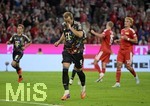 18.09.2026, Fussball Bundesliga 2026/2027, 4.Spieltag, FC Bayern München - 1.FC Union Berlin, in der Allianz-Arena München,   Harry Kane (FC Bayern München) jubelt.


