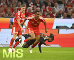 18.09.2026, Fussball Bundesliga 2026/2027, 4.Spieltag, FC Bayern München - 1.FC Union Berlin, in der Allianz-Arena München,   Felix Uduokhai (Union Berlin) gegen Michael Olise (FC Bayern München) 


