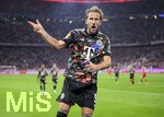 18.09.2026, Fussball Bundesliga 2026/2027, 4.Spieltag, FC Bayern München - 1.FC Union Berlin, in der Allianz-Arena München,   Harry Kane (FC Bayern München) jubelt.


