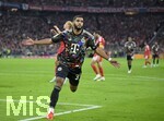 18.09.2026, Fussball Bundesliga 2026/2027, 4.Spieltag, FC Bayern München - 1.FC Union Berlin, in der Allianz-Arena München,   Torjubel von Ismael Saibari (FC Bayern München) .


